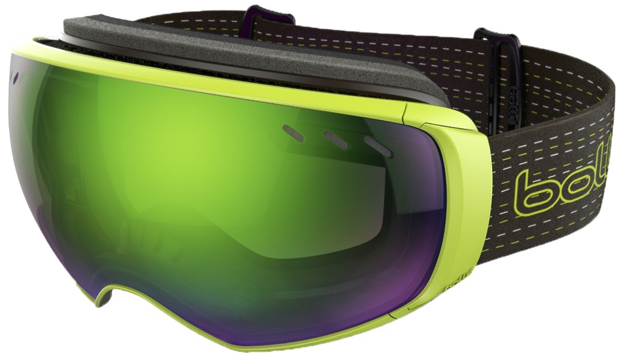 Bolle Virtuose Snowboard/Ski Goggles L Black & Lime Green Emerald